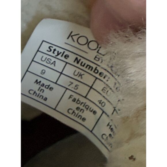 Koolaburra By UGG Women's Size 9 Brown Shazi Suede Short Tie Back Boots - Picture 8 of 9